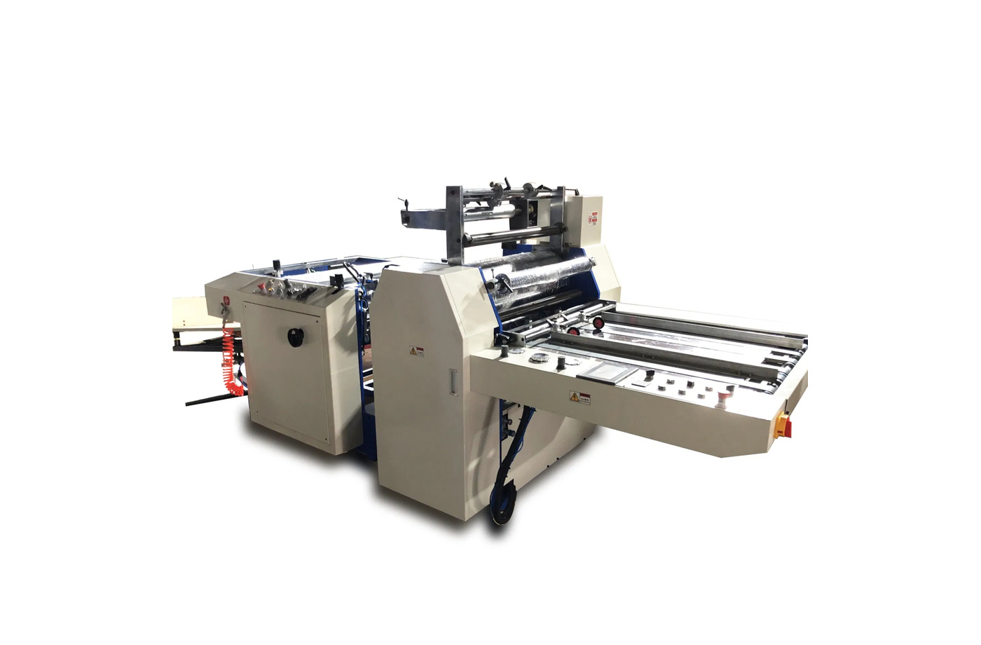 BFM hot lamination line used for thermal film application